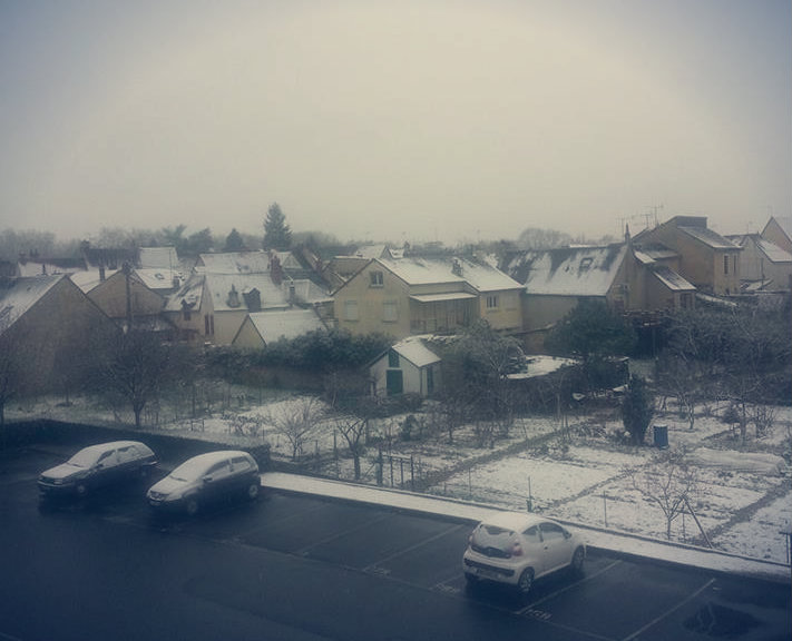 Dia frio em Châteauroux, na França