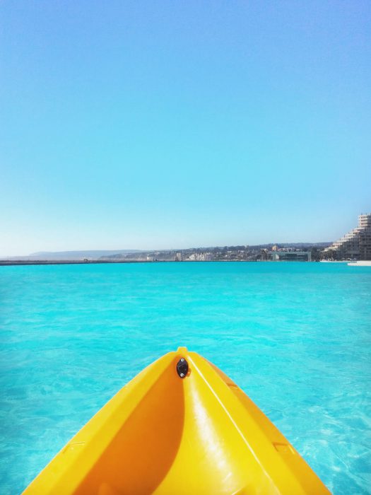 Um mergulho pela maior piscina do mundo em Algarrobo, no Chile