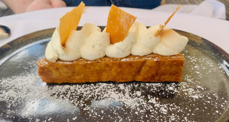 restaurante Girafe mille feuille