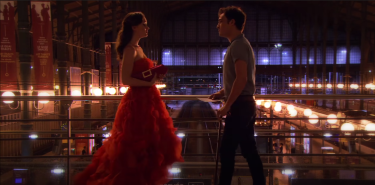 Blair e Chuck Gare du Nord Gossip Girl