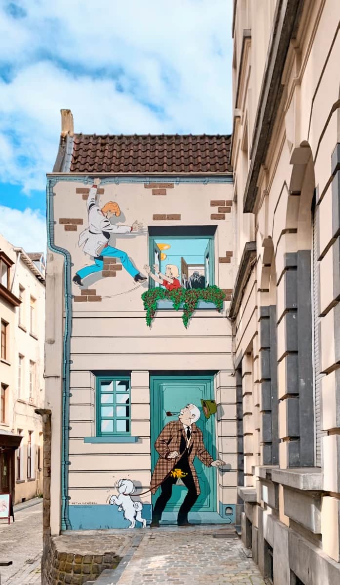 o que fazer em Bruxelas - quadrinhos